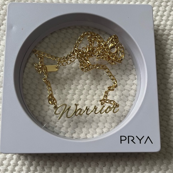 18k gold plated Custom Warrior Necklace - Picture 5 of 7